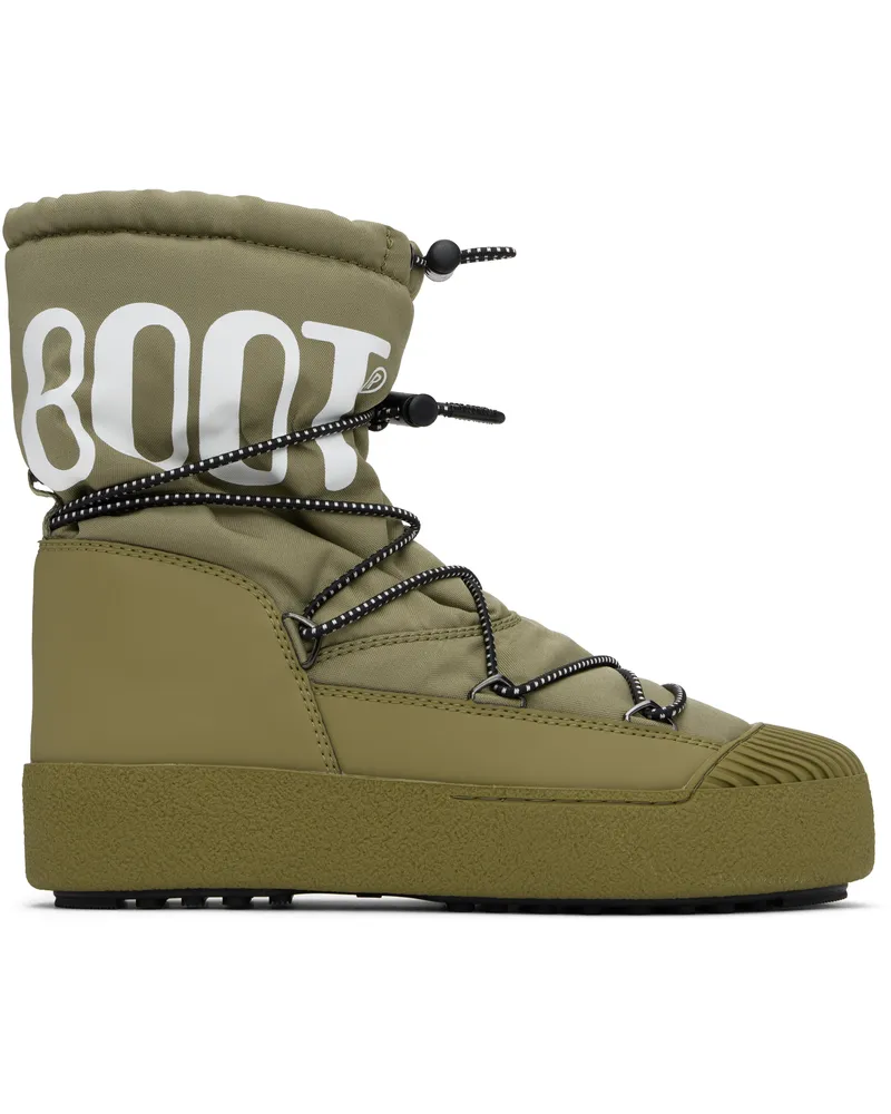 Moon Boot Khaki MTrack Polar Nylon Boots M006