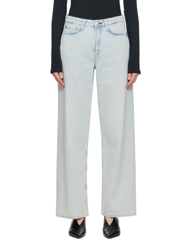 Rag & Bone Blue Logan Jeans Icefall