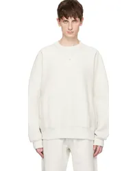 N.HOOLYWOOD Off-White Champion Edition Sweatshirt Oatmeal