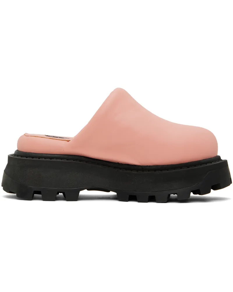 Simon Miller Pink Grip Bubble Clogs Powder