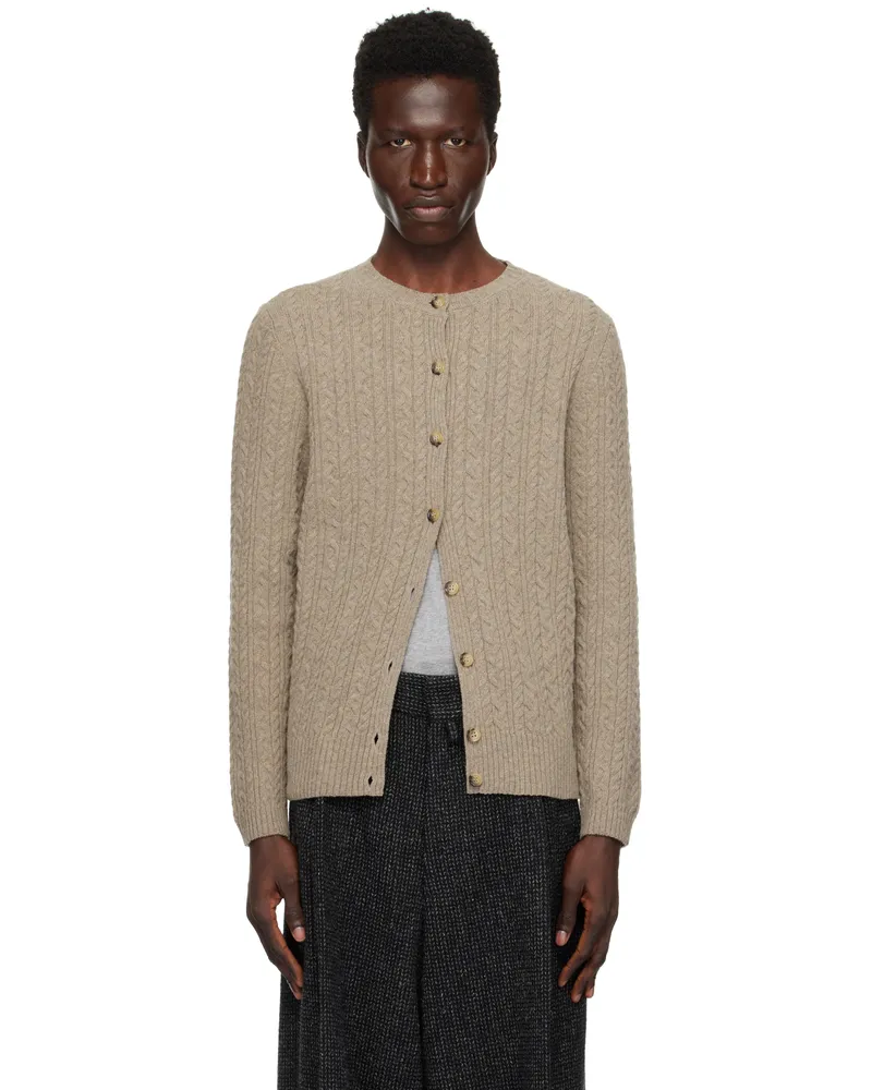 GIMAGUAS Brown Ozette Cardigan Light
