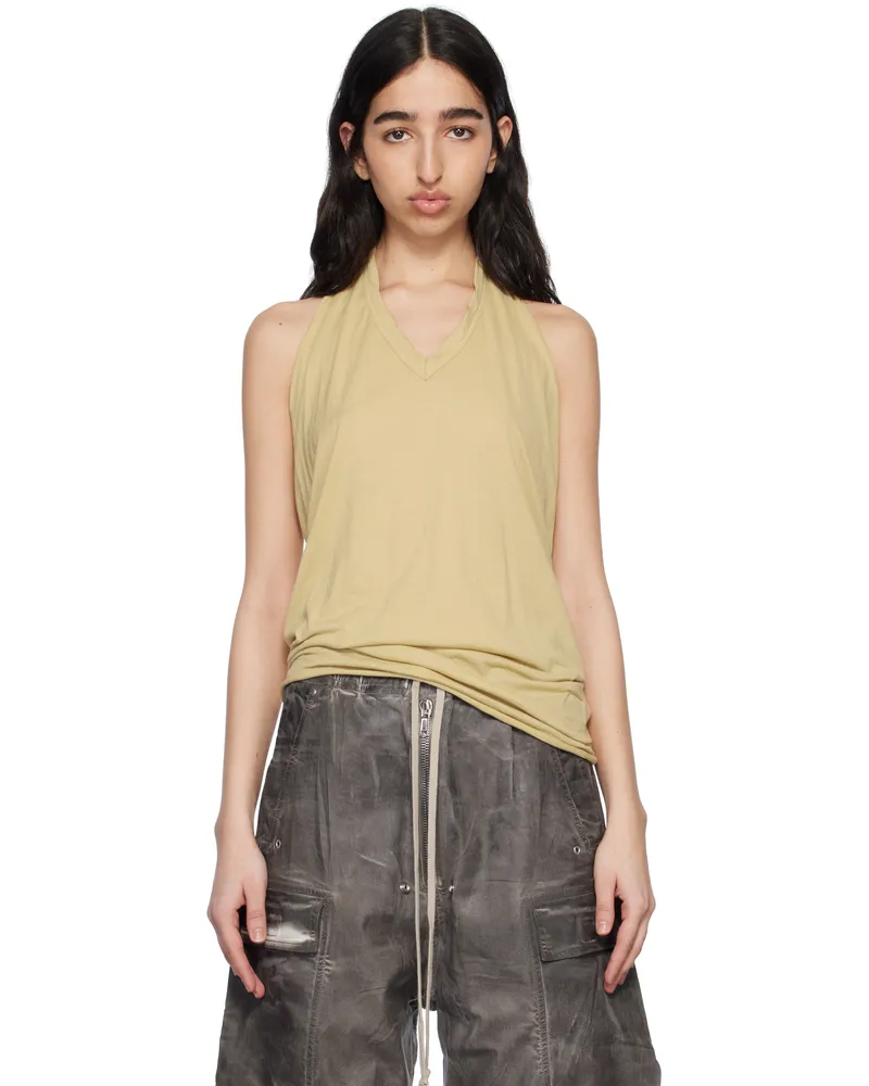 DRKSHDW by Rick Owens Beige Hollywood Sally Top 81