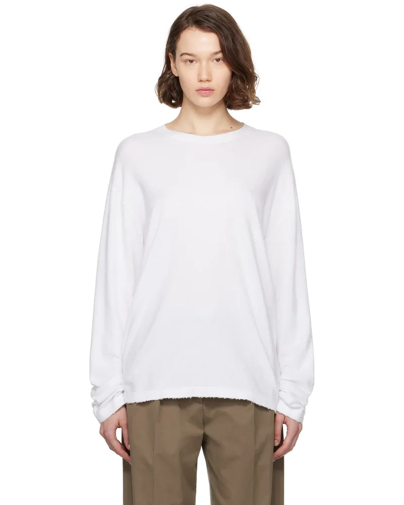 The Row White Kabira Top Wht