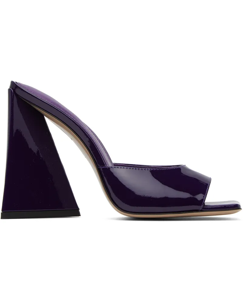ATTICO Purple Devon Mules 695