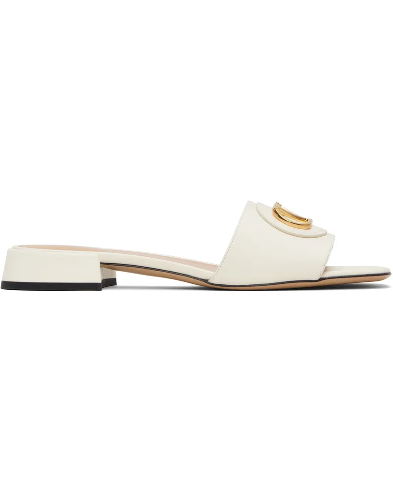 Valentino Garavani Off-White VLogo Signature Slide Sandals 098