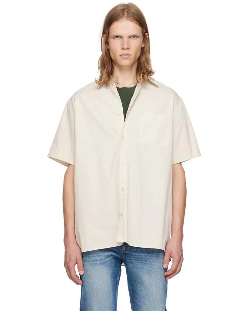 A.P.C. Beige Ralph Shirt Aag