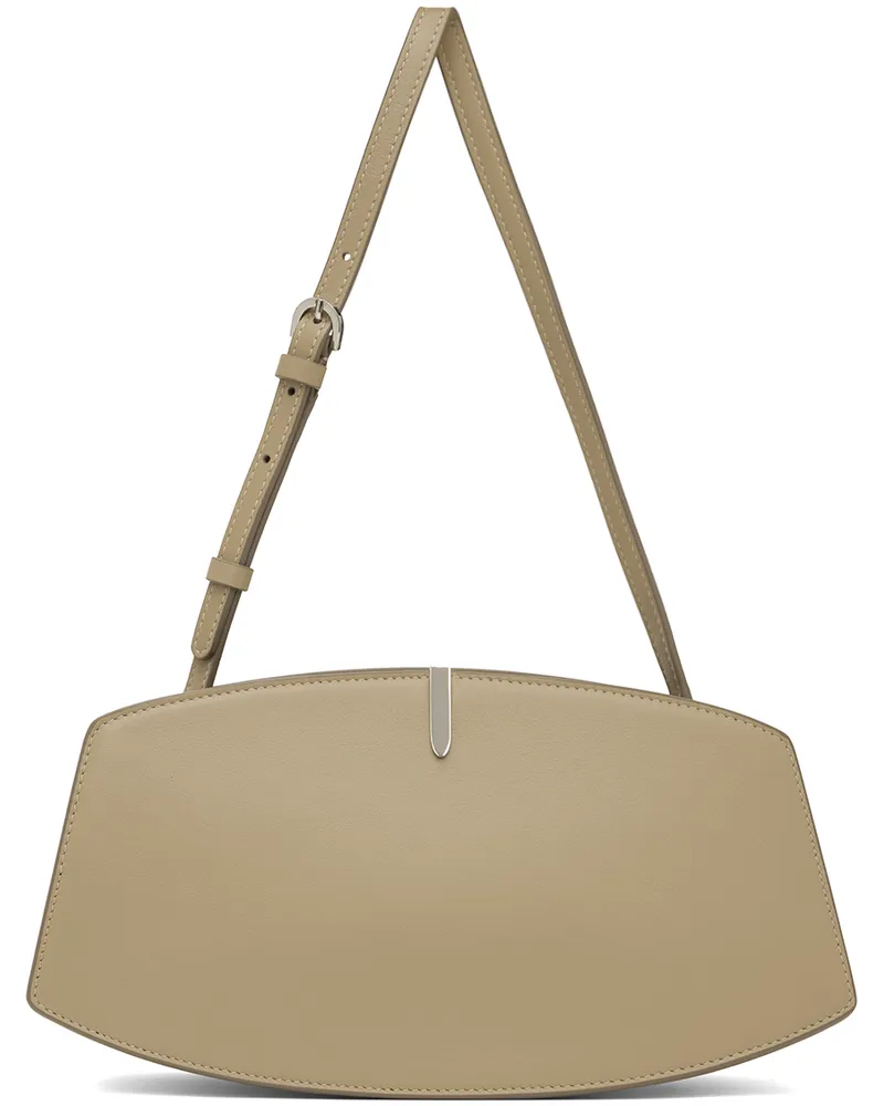 SAVETTE Beige Florence Shoulder Bag 280