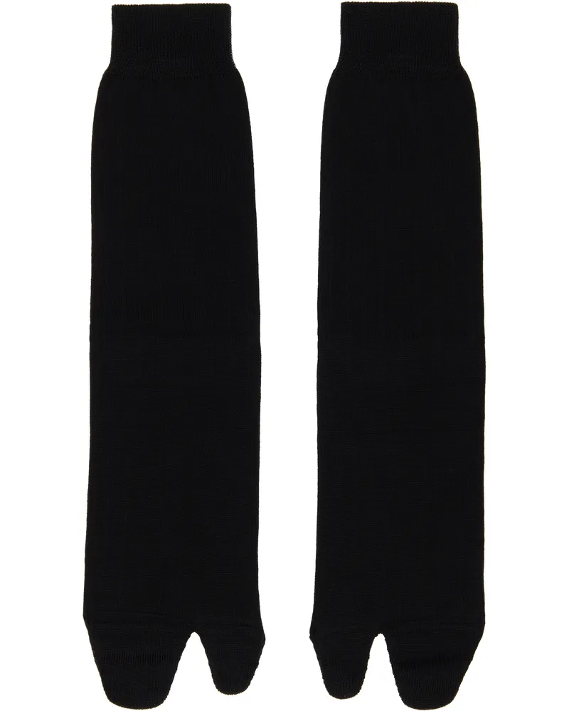 Maison Margiela Black Tabi Socks 900