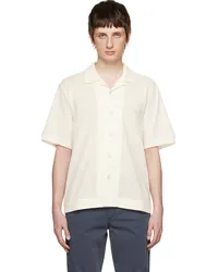 Rag & Bone Beige Avery Shirt Ivory