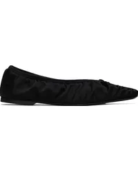 Totême Black 'The Gathered' Ballerina Flats Black