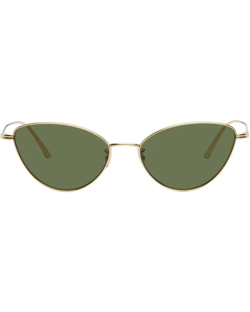 KHAITE Gold Oliver Peoples Edition 1998C Sunglasses 533271