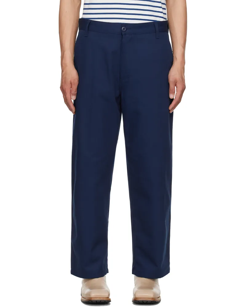 Carhartt WIP Navy Module Trousers E701