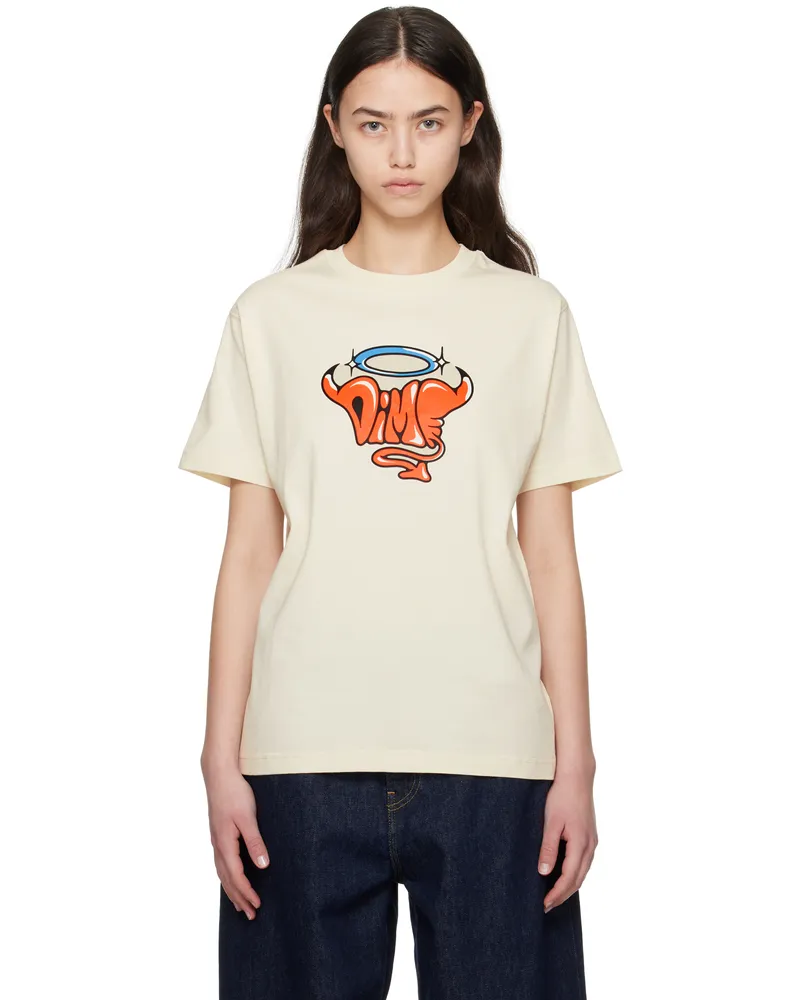 Dime Off-White Purgatory T-shirt Natural