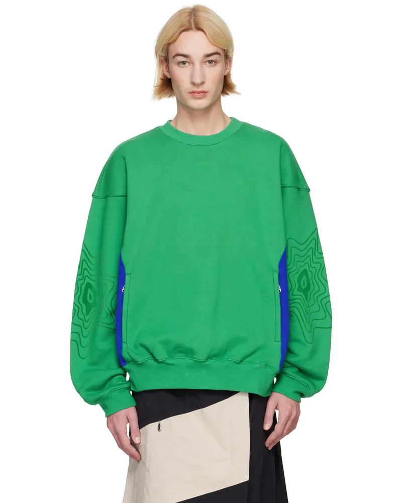 Asics NOVALIS Green Bixance Sweatshirt Bright
