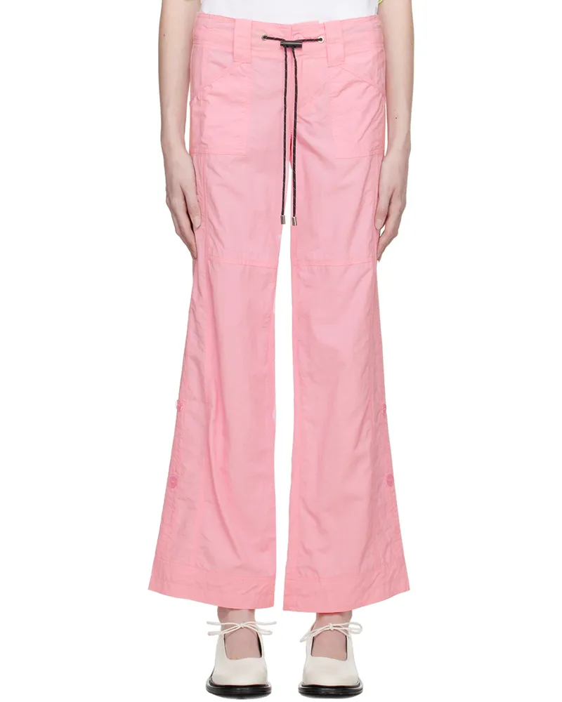 KkCo Pink Roll Up Trousers Ballet