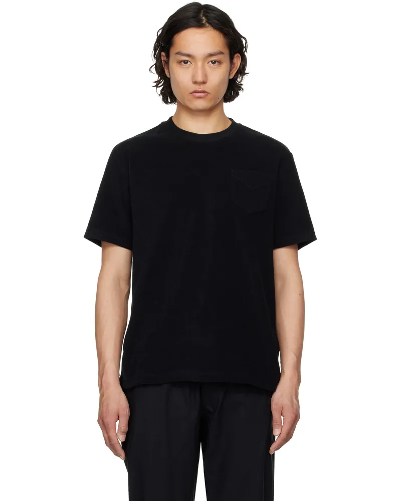 OAS Black Terry T-shirt Black