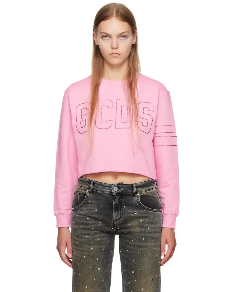GCDS Pink Bling Sweatshirt 06
