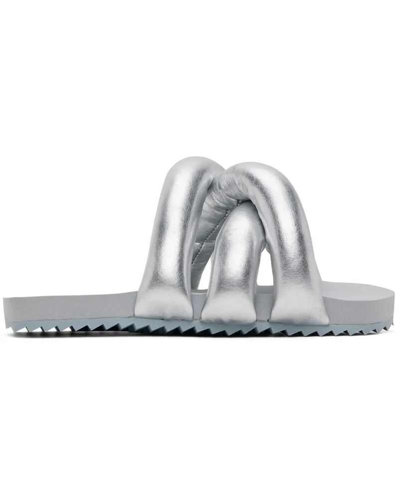 YUME YUME Silver Tyre Sandals Silver