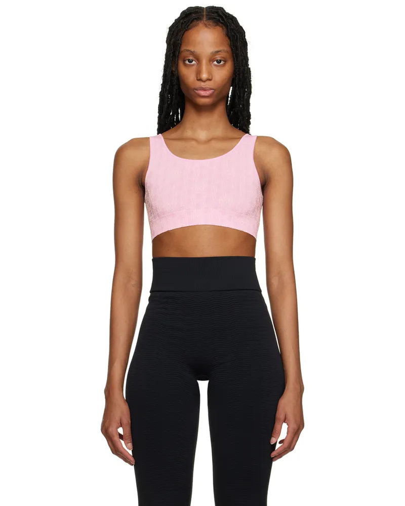 Wolford Pink Succession Chain Top 9901