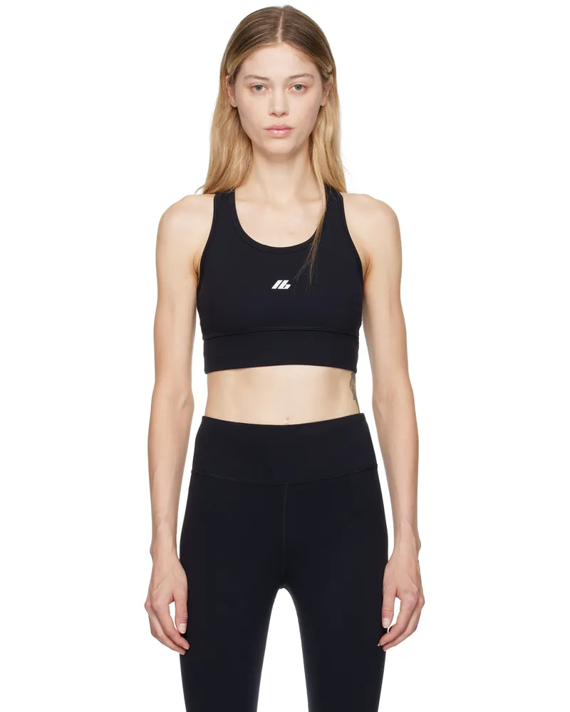 Balenciaga Black Activewear Sports Bra 1081
