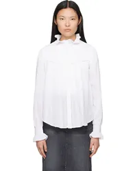 Étoile Isabel Marant White Idaline Blouse 20wh