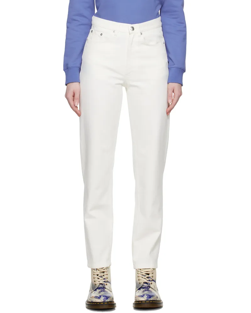 A.P.C. Off-White Martin Jeans Aac
