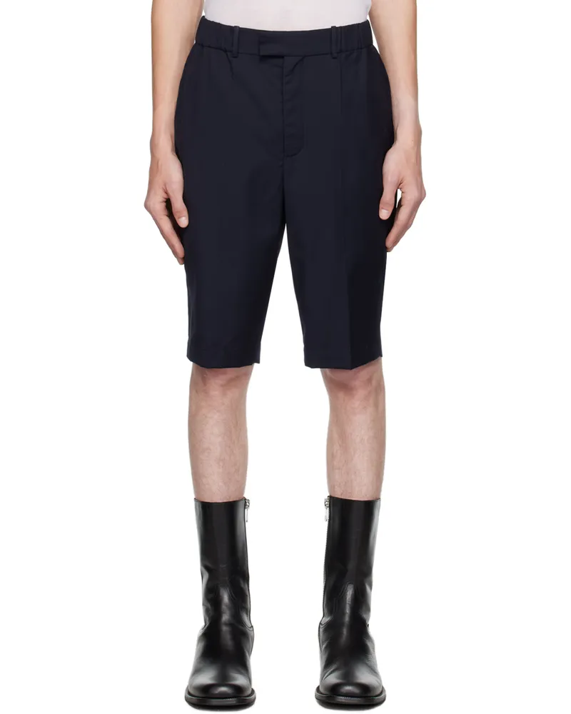 SITUATIONIST Navy Three-Pocket Shorts Dark