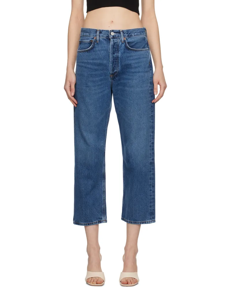 AGOLDE Indigo Faded Jeans Range