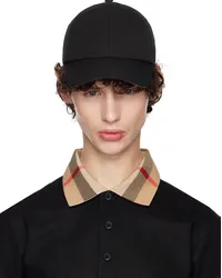 Burberry Black Baseball Cap Black