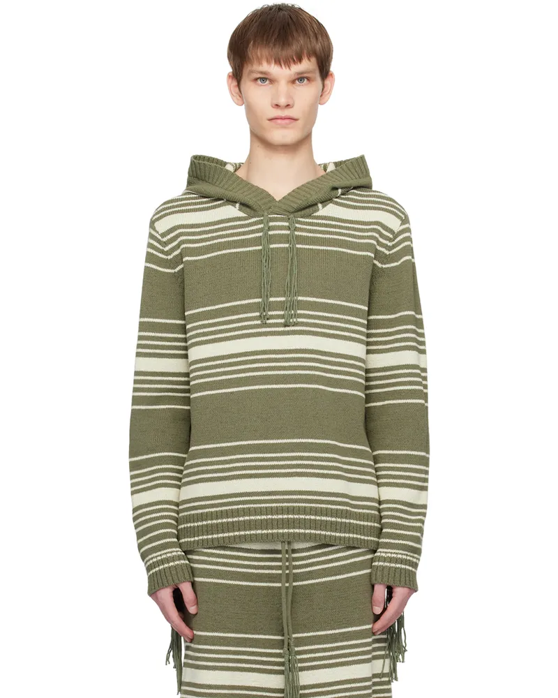 Craig Green SSENSE Exclusive Green Hoodie Olive