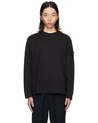 Stone Island Black Patch Sweatshirt Ablack