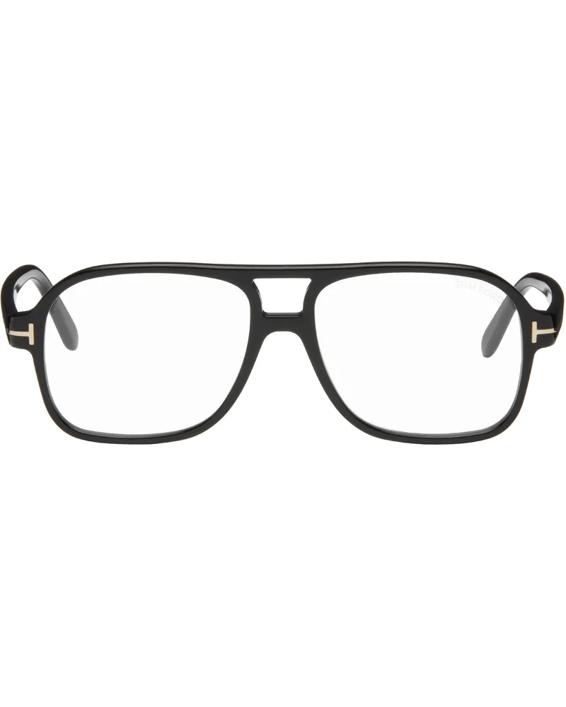 Tom Ford Black Navigator Glasses 001