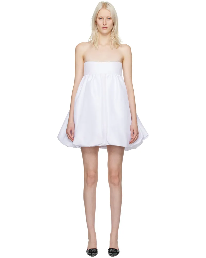 Kika Vargas SSENSE Exclusive White Crie Minidress White