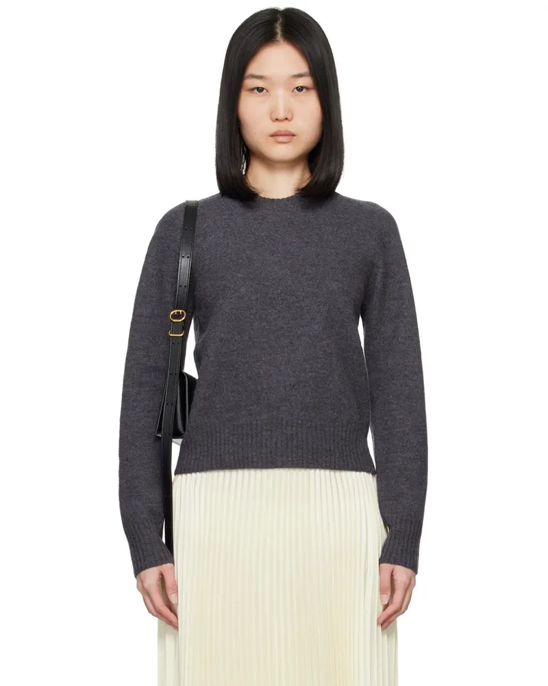 Jil Sander Gray Crewneck Sweater 032