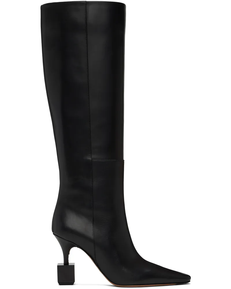 Jacquemus Black La Casa 'Les bottes Bisou' Tall Boots 990