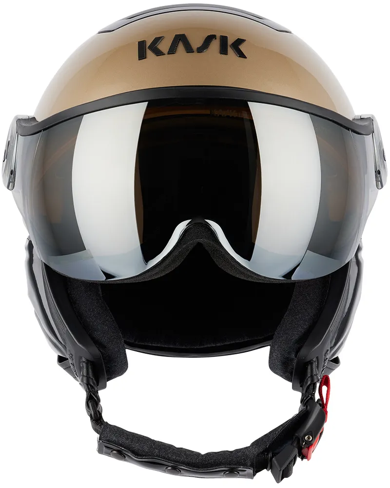 Kask Gold Treasure Visor Snow Helmet Black