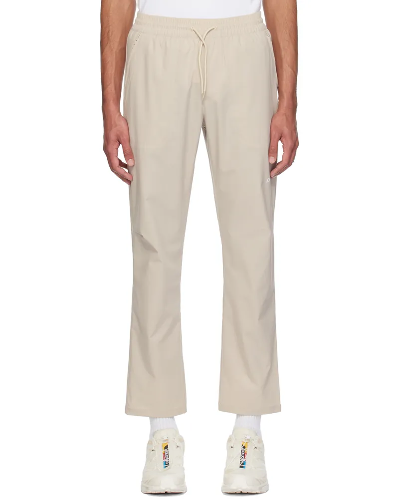 Parel Studios Beige Legan Trousers Beige