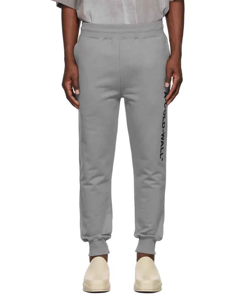 ACW* Grey Cotton Lounge Pants Slate