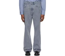 Blue Third Cut Jeans