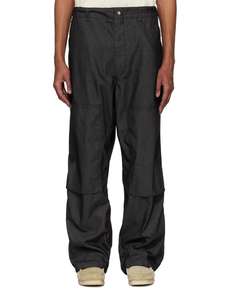 Engineered Garments Black Painter Jeans Zt211