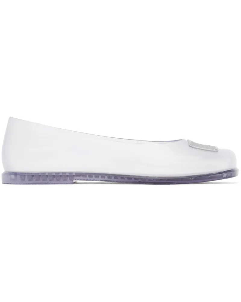 Marc Jacobs Transparent Melissa Edition Ruby Ballerina Flats Ba486