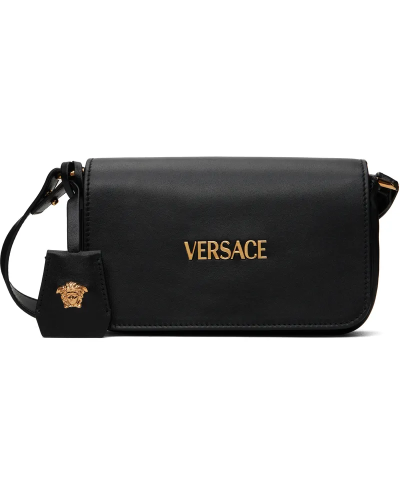 Versace Black Tag Mini Shoulder Bag 1b00v-black-versace