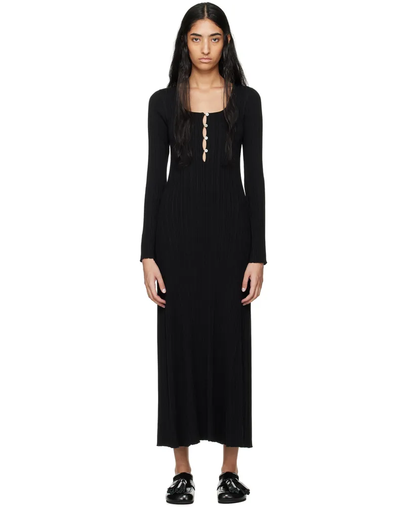 Holzweiler Black Tanya Maxi Dress 1051