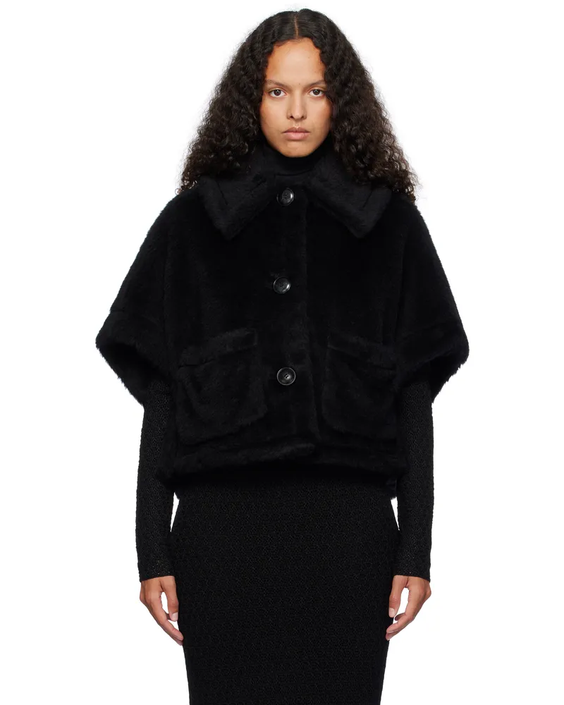 Max Mara Black Newterzo Jacket 008