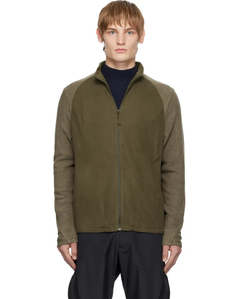 Post Archive Faction Khaki 7.0 Right Sweatshirt Olive