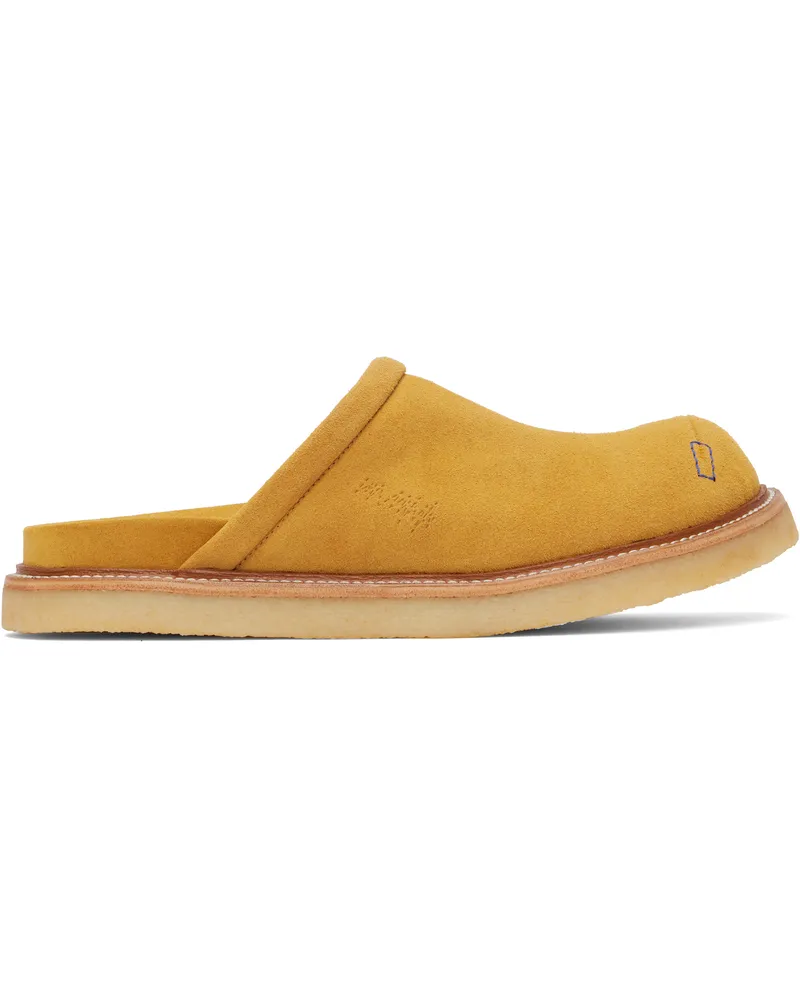 Adererror Tan Curve Sabot 02 Slip-on Loafers Yellow