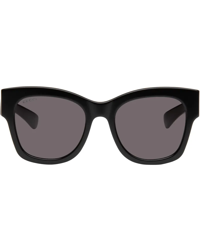 Gucci Black Butterfly Frame Sunglasses 001