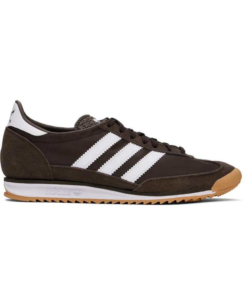 adidas Brown SL 72 OG Sneakers Dark