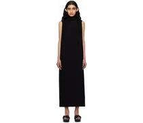 Black Knot Midi Dress