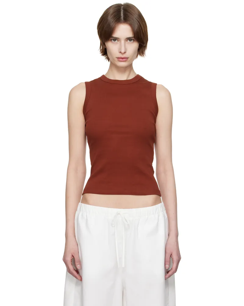 Flore Flore Red Esmé Tank Top Syrah
